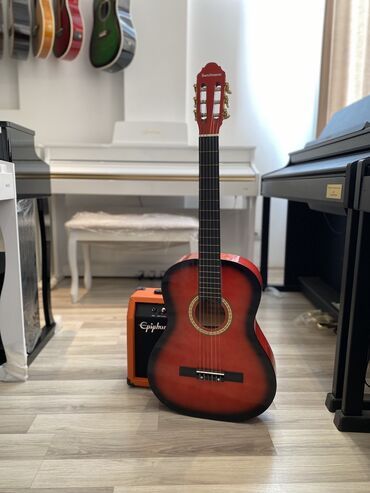 gitar qiymetleri: Sundmann klassik gitara Satış qiyməti: 150 azn❌ Endirimli qiymət: 130