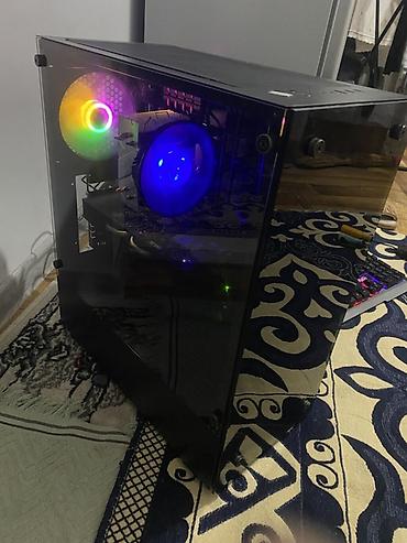 системный: Игровой/рабочий ПК в корпусе с тонированным стеклом и RGB-подсветкой — 1