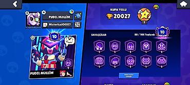 Другие предметы коллекционирования: Brawl Stars hesabı – geniş kontentli oyun profili - Kupa yolu: 20027 — 1