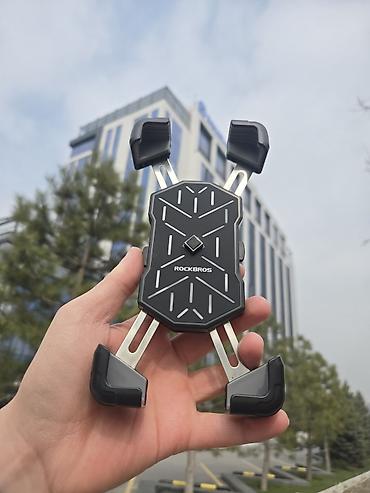Велосипеды: Держатель телефона НА РУЛЬ ROCKBROS (Велосипед / Мопед) 📱 ​Забудь про — 3