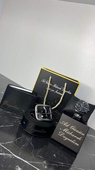 Saat dəstləri: Klassik Saat dəsti, rəng - Qara — 6