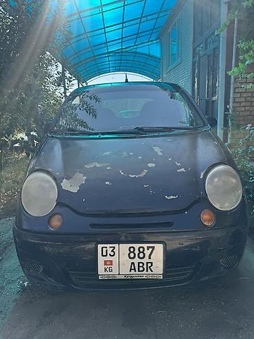мата секыл: Daewoo Matiz: 2005 г., 0.8 л, Кол менен иштөөчү, Бензин, Хетчбек — 1