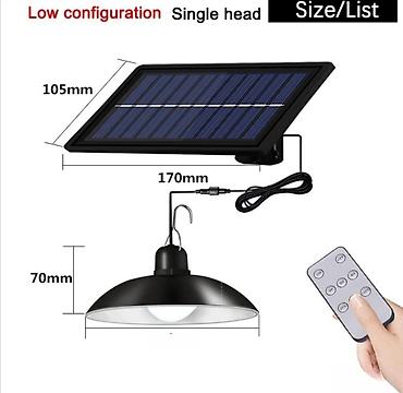 mini ogradice: Reflektor solarna lampa xf-707. reflektor solarna lampa xf-707 solarna — 1