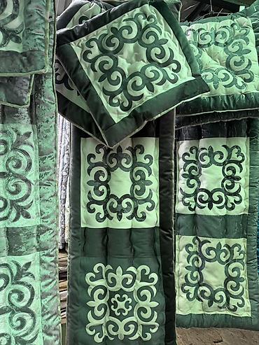 bed sheets: Комплект для Машины с этническим орнаментом. - Состав набора — 4