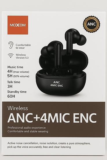 Qulaqcıqlar: MOXOM Wireless ANC + 4MIC ENC qulaqcıqlar 🎧 Moxom ANC + 4MIC ENC — 1