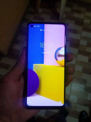 Samsung: Samsung Galaxy A21S, 32 GB, Barmaq izi, İki sim kartlı