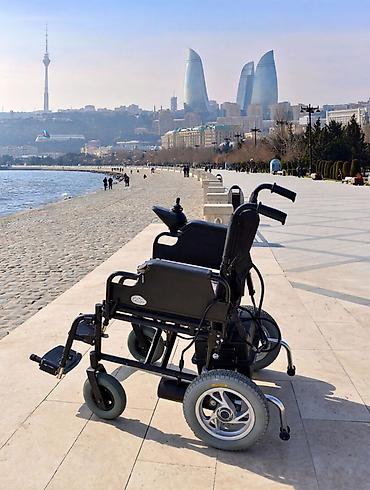 araba: Elektrikli əlil arabası - İdarəetmə: Sağ qoltuqaltıda yerləşən — 3