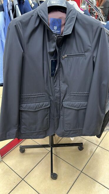 весенние мужские куртки: Куртка цвет - Синий
