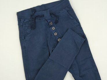 spodnie dresowe f f: Material trousers for women, size S