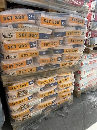 Клеевая смесь AlinEX SET 300, 25 кг - Назначение: укладка