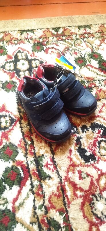 синие туфли: Полуботинки для мальчиков Новый,не промокаемые фирма "babygo" размер
