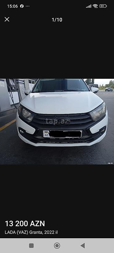 su radiatoru: VAZ (LADA) Granta: 1.6 l | 2022 il 22222 km Sedan — 1