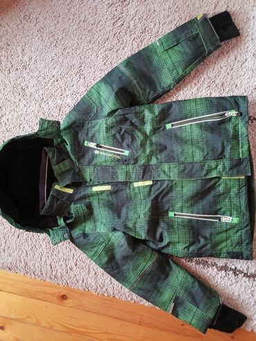 ski pulover bez patent zatvarača: 134-140, bоја - Zelena