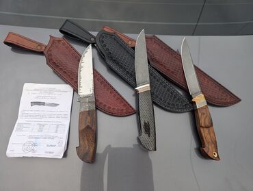 бронзовый нож: Продам ножи . 1. Сталь PGK 62-65 HRC твердость. рукоять айронвуд