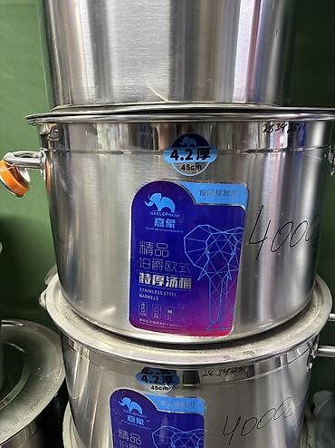 Кастрюли: Кастрюля профессионального качества Диаметр от 30 см до 50 смс — 4