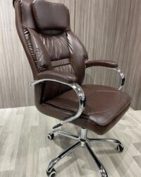 Ofis və oyun kresloları: Yeni, Təkərli, Qolları tənzimlənir, Dəri — 3