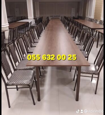 Masa və oturacaq dəstləri: Mətbəx üçün, Yeni, Açılmayan, Dördbucaq masa — 4