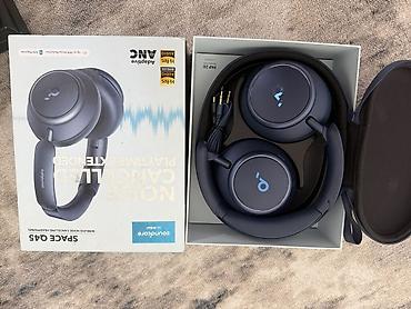дин: Наушники Soundcore Space Q45 (by Anker) - Полноразмерные беспроводные — 1