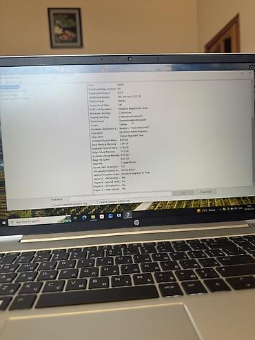 hp notebook 450 g7: HP ProBook 450 G8 noutbuk Texniki xüsusiyyətlər: - Ekran: 15.6" FHD — 5