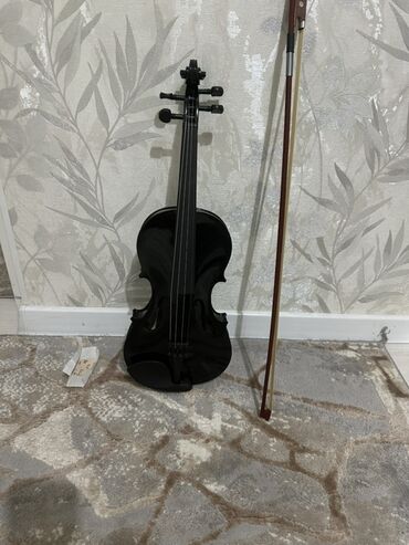 скупка музыкальных инструментов: ❗️❗️❗️НОВАЯ❗️❗️❗️ Скрипка классическая, размер 4/4, в стильном черном