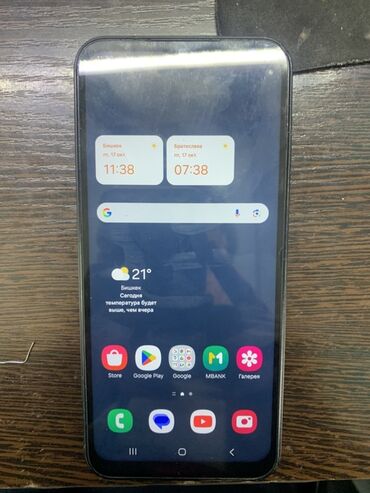 ренми телефон: Samsung Galaxy A14, Б/у, 128 ГБ, цвет - Черный, 2 SIM