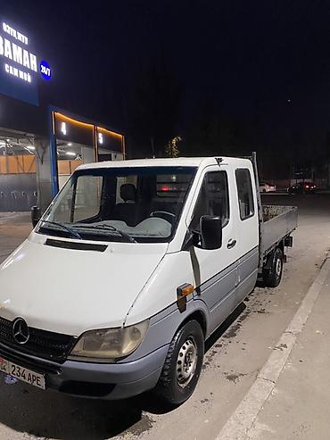 спрнтер бортовой: Mercedes-Benz Sprinter – бортовой грузовик с двойной кабиной. Калганы — 1