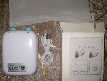 Printerlər: Mini printer 😊 Durumu/vəziyyeti : sıfır - yeni Formatı: Ağ-qara — 6