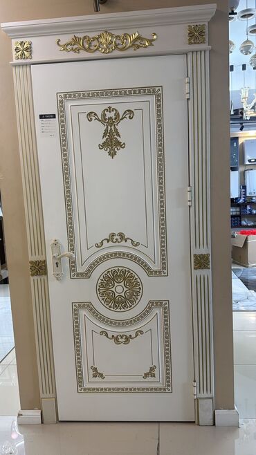 Quru inşaat materialları: Yataq otağı üçün Yeni Otaq qapısı 80x90 sm Tac ilə, Zəmanətli, Ödənişli quraşdırma, Pulsuz çatdırılma