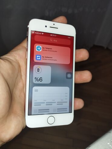i̇phone dubay: IPhone 7, 32 GB, Çəhrayı, Barmaq izi