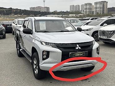 mitsubishi pikap: Mitsubishi L200 (2019–2023) üçün ön bamperin alt diffuzoru - Model — 1