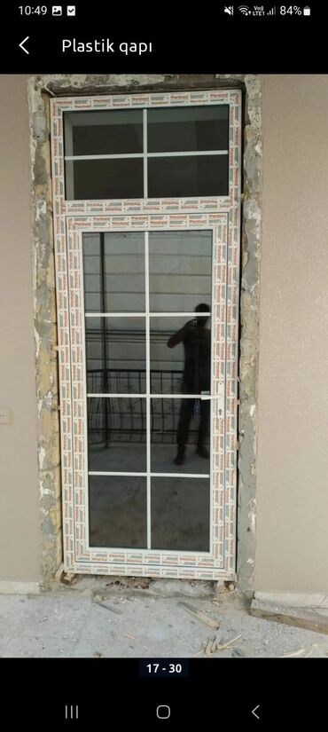 Plastik qapılar: Yeni Plastik qapı Zamok ilə, Zəmanətli, Pulsuz quraşdırma, Ödənişli çatdırılma, Pulsuz çatdırılma, Rayonlara çatdırılma — 10