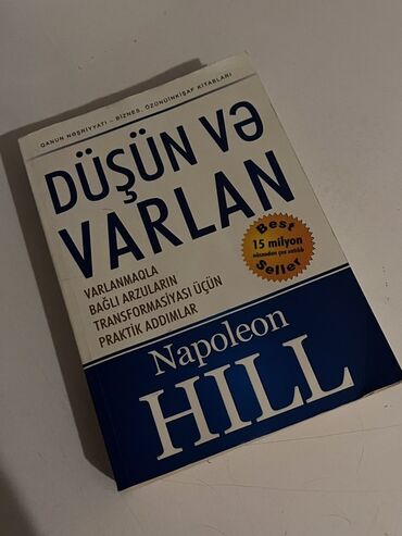 fizika qayda kitabi pdf yukle: Napoleon Hill tərəfindən yazılmış "Düşün və Varla" kitabı, varlanmağa