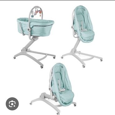 новый коляски: Тамактандыруучу отургуч, Chicco, Трансформер, түсү - Жашыл
