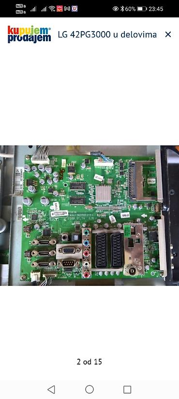 Televizori: LG 42PG3000 – delovi za plazma TV Dostupne ploče i komponente sa — 3