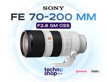 фильтр: Sony FE 70-200 mm f/2.8 GM OSS Sifariş ilə ✅ Hörmətli Müştərilər