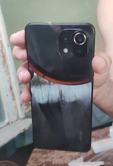 чехол айфон 11: Xiaomi Mi 11 Lite, 128 GB, rəng - Qara, 
 Barmaq izi, Face ID