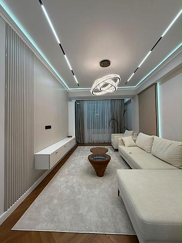Продажа квартир: 4 комнаты, 108 м², Асанбай мкр Элитка, 10 этаж, Дизайнерский ремонт — 1