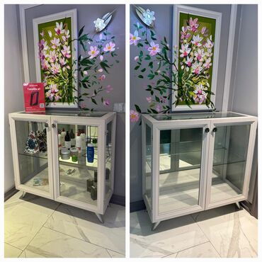Soyuducu vitrinləri: 💫 Salon və mağaza üçün şüşə vitrin 💸 *Qiymət 2si birlikdə 250 azn* ‼️