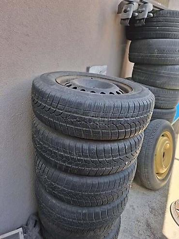 matica za sraf: ČELIČNE FELNE 4 ZIMSE GUME NA FELN 14 4 X 100 | 4 felne sa sve 4 — 2
