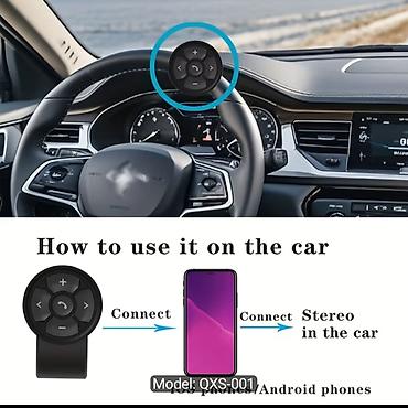 Пульты: QXS-001 Avtomobil Sükan Kontrolleri – Telefon Musiqi Tətbiqləri üçün — 4