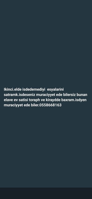 yatili is elanlari: Digər ixtisaslar