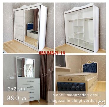 Mebel: Təknəfərlik çarpayı, Dolab, Tumba, Yeni