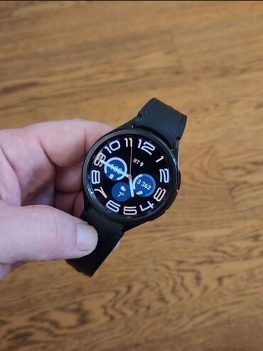 купить умные часы в бишкеке: Samsung Galaxy Watch 6 Classic, 47mm, Black. Часы в идеальном