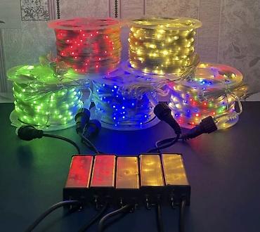 Уличные LED гирлянды 100 метров 🌟 Продаются яркие и надежные уличные at lalafo.kg Уличные LED гирлянды 100 метров 🌟 Продаются яркие и надежные уличные