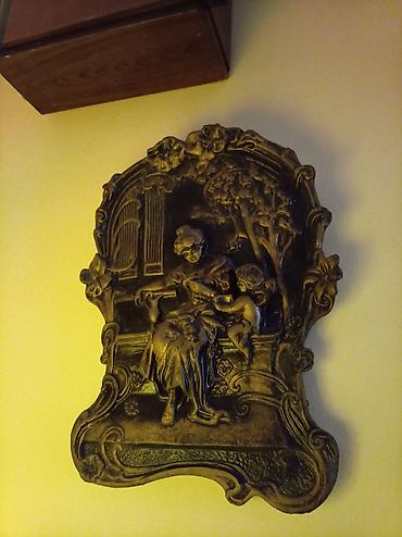 divar panel: Dekorativ divar panosu – relyef kompozisiya - Material: metal — 2