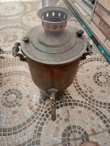 Manqallar, qrillər, barbekyu: İşlənmiş Od Samovar, 7 l