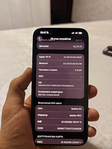 Apple iPhone: IPhone 15 Pro Max, 256 ГБ, Natural Titanium, 80 % — 9