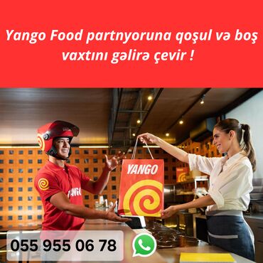 kuryer teleb: Piyada kuryer tələb olunur, 30-45 yaş, Həftəlik ödəniş