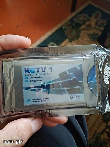 Elektronika: K@TV 1 kabel televiziyası üçün CAM modul kartı Məhsul: K@TV 1 — 2