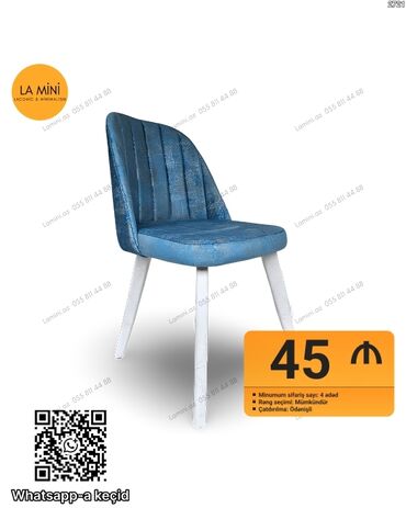 беспроводные светильники на кухню: Mətbəx üçün, Qatlanmayan, rəng - Göy Stul